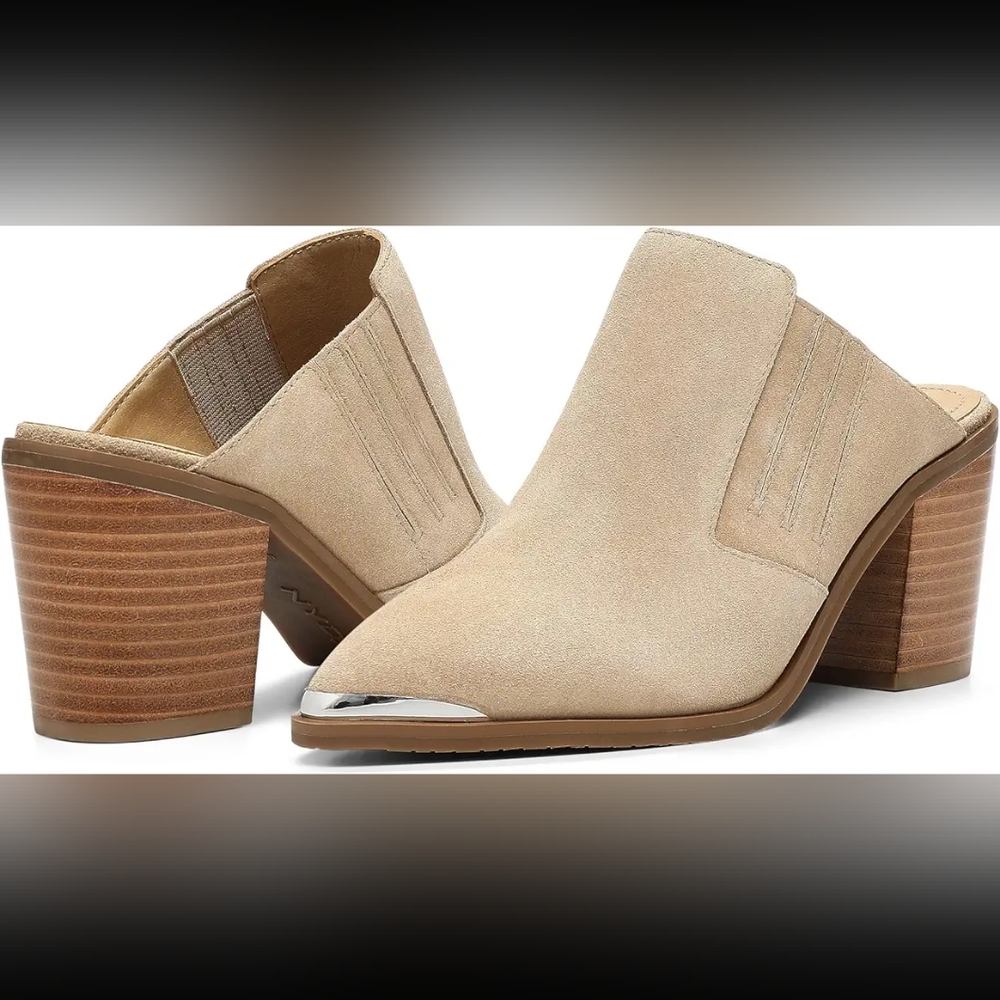 NWOB NYDJ Wilma mules in Sand